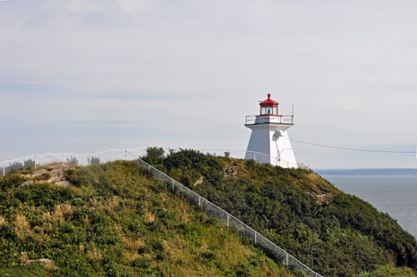 The Cape Enrage Lighthouse