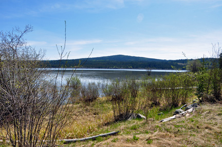 LUNCH SITE OF THE DAY FOR THE TWO RV GYPSIES
