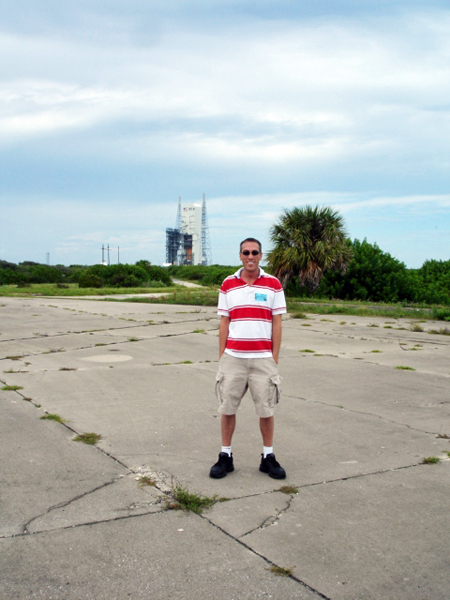 Brian Duquette at Kennedy Spce Center