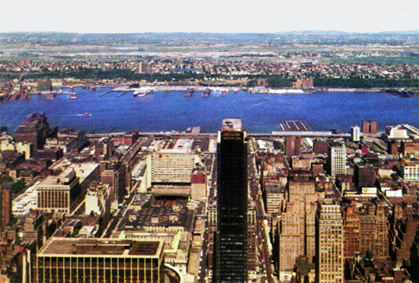 NYC view from The Empire State Building