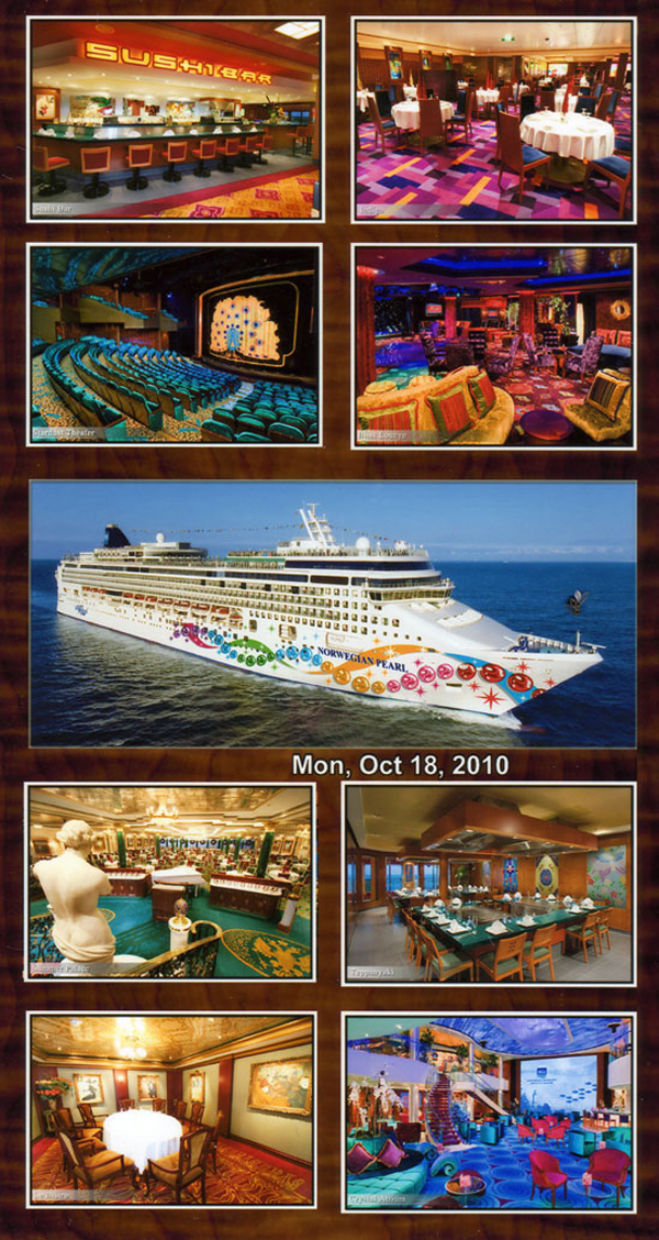  Norwegian Pearl postcard