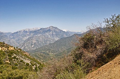 amazing scenery as we drove through Kings Canyon