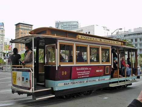 San Francisco cable car