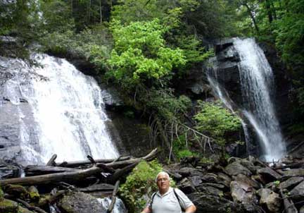 Lee Duquette at Karen Duquette at Anna Ruby Falls