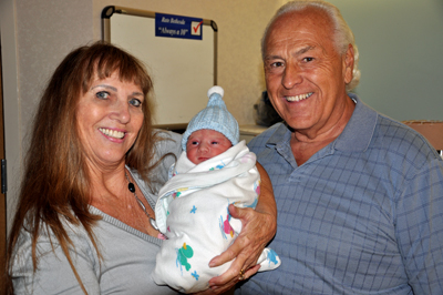 the two RV Gypsies with their great-grandson