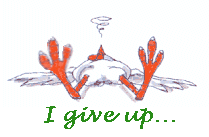 i give up
